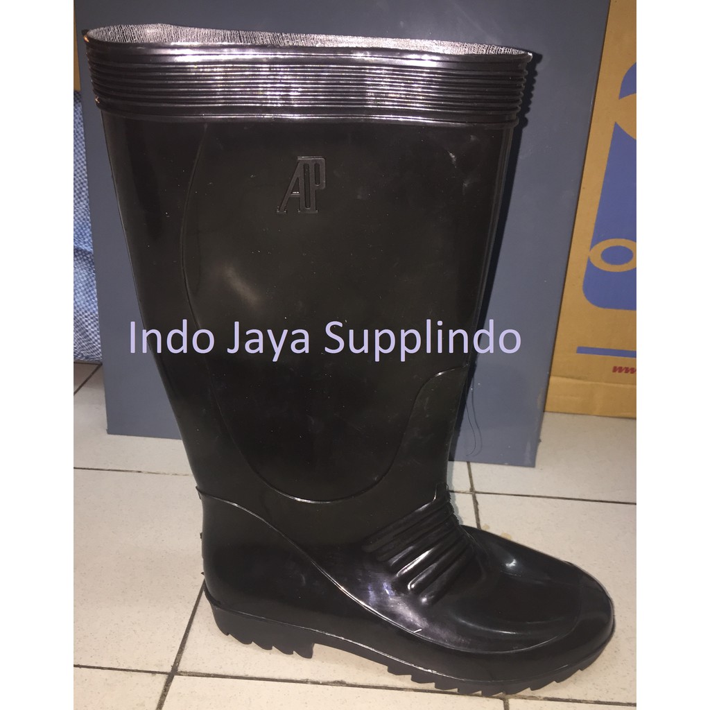 Sepatu Safety AP II Black Boots - Original