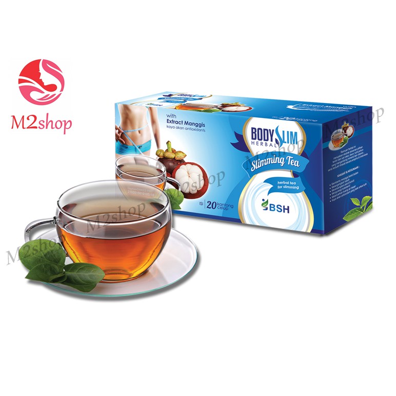 BSH TEA / BSH TEH / Body Slim Herbal Slimming Tea Original Depkes