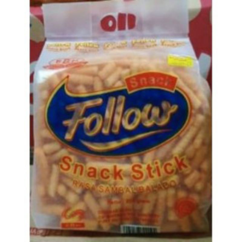 follow stik rasa balado dan cokelat 220g