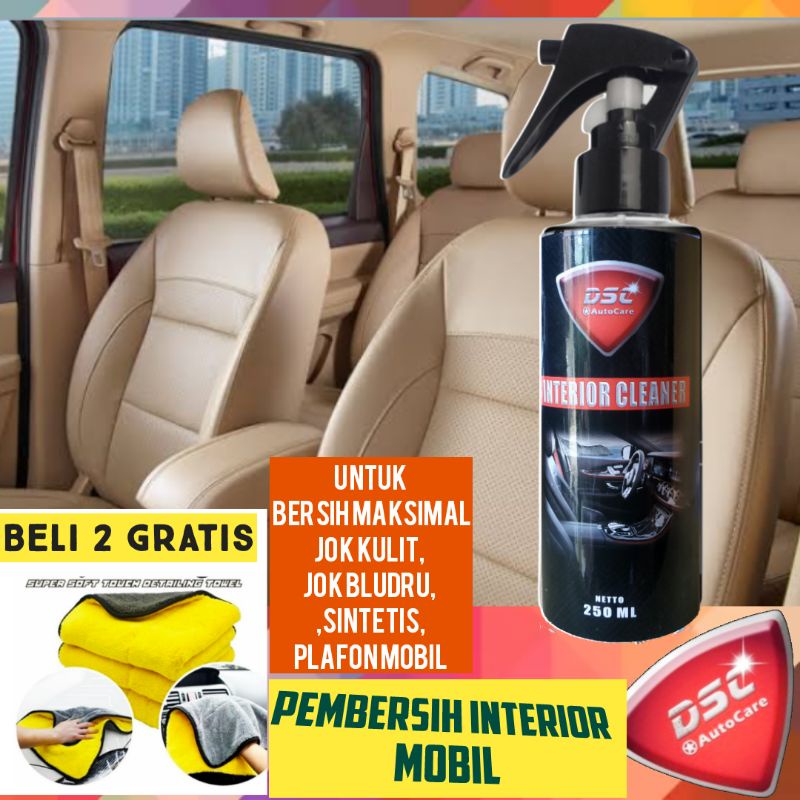 Pembersih Interior Mobil/jok kulit/plafon mobil