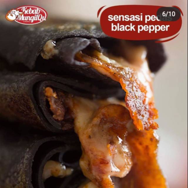 

KEBAB MUNGILQU BLACK PAPER kualitas premium