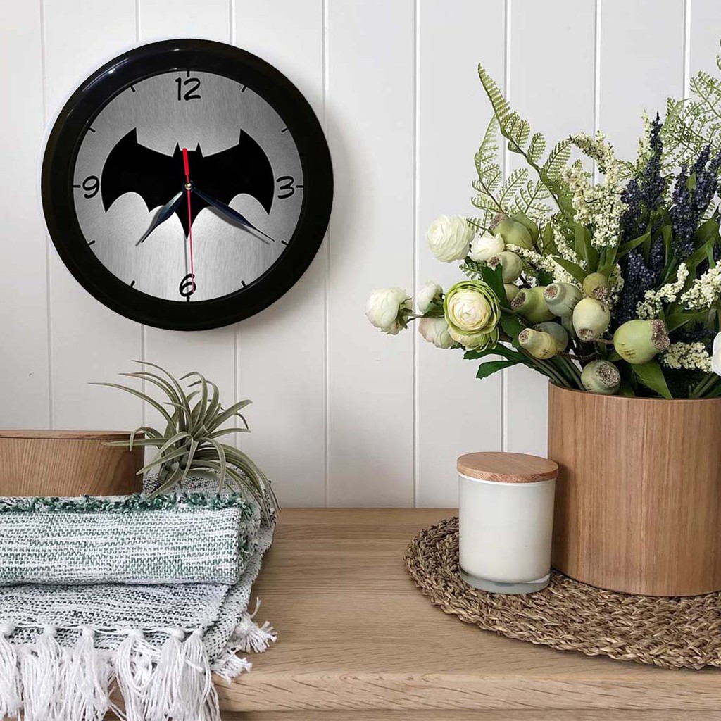 JAM DINDING BATMAN 3   (DIAMETER 30CM)