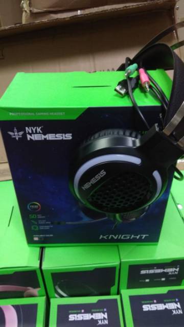 NYK HSN-10 Knight Headset Gaming Jack 3,5mm RGB