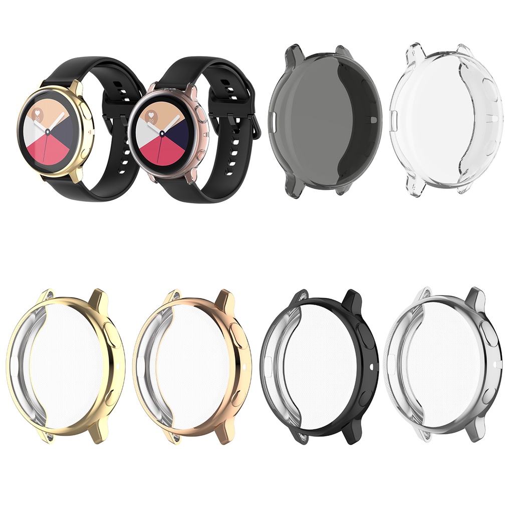 Case Pelindung Bahan TPU Ukuran 44mm Untuk Samsung Galaxy Watch Active 2 40mm SM-R830 SM-R820