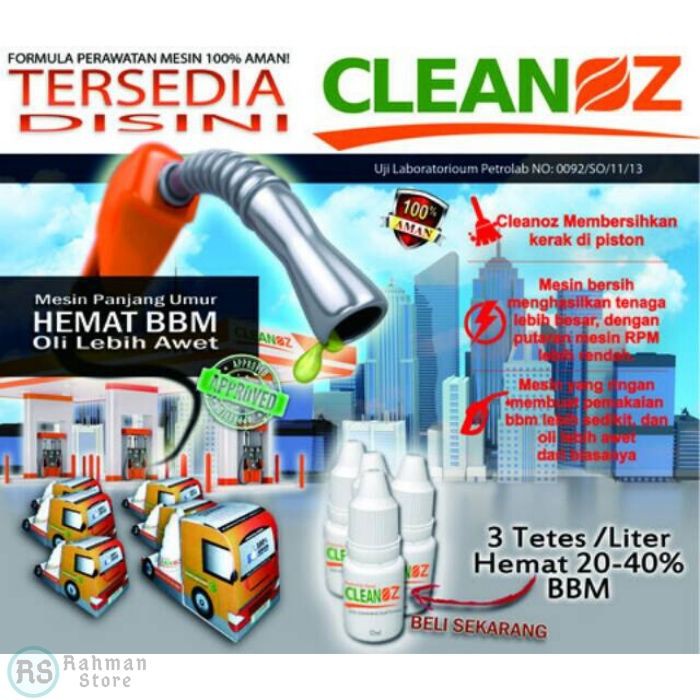 PENGHEMAT BAHAN BAKAR MINYAK CLEANOZ PENGHEMAT BBM MOTOR PENGHEMAT BBM MOBIL PENGHEMAT BBM MURAH