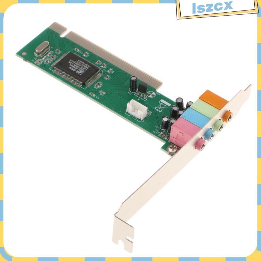 Main board pci 8738 built-in sound card 5.1 channel pci surround sound ...