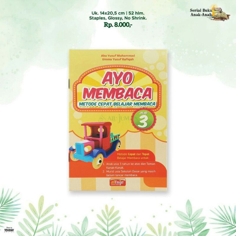 Buku Belajar Membaca - Ayo Membaca Attuqa