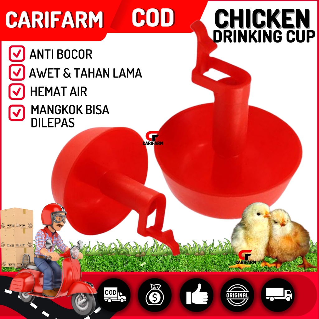 Nipel Niple Nippel Nipple Ayam, Bebek dan Puyuh Mangkok Bulat Nipple Donat CARI ZONE