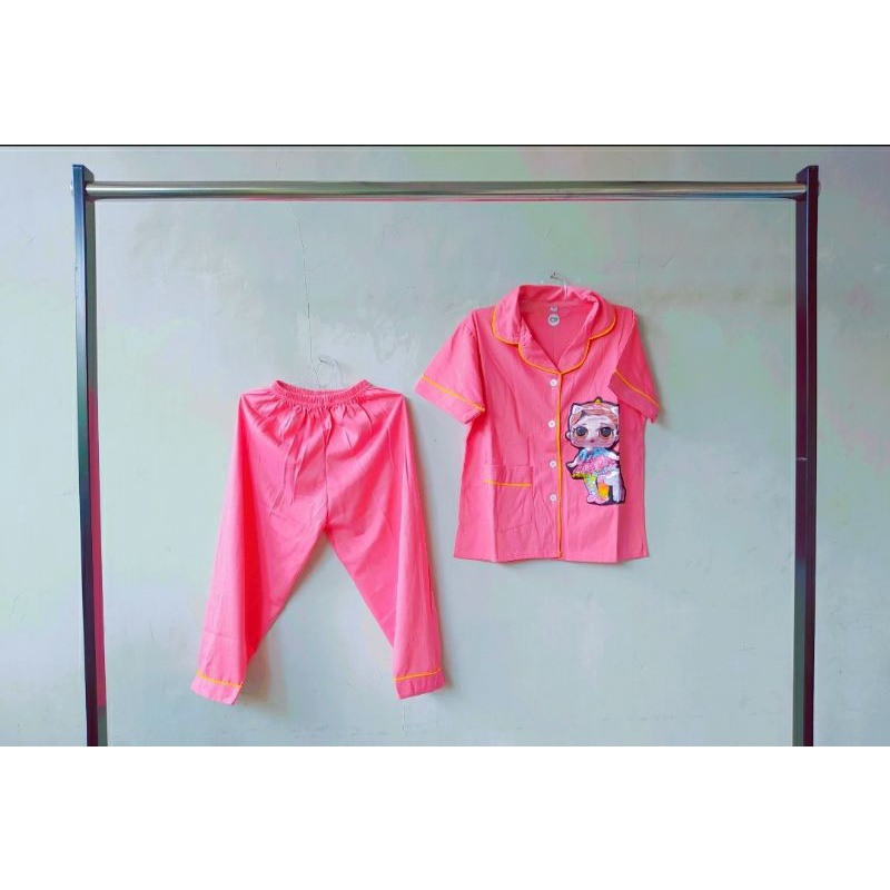 baju tidur anak perempuan Lol