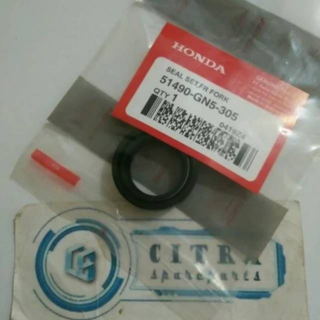 seal shock depan satuan grand supra x beat vario 110 125 kemasan isi 1