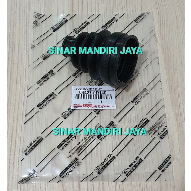 KARET BOOT CV JOINT AS RODA BAGIAN DALAM TOYOTA YARIS 1.500CC 2007 2008 2009 2010 2011 2012 2013 ASL