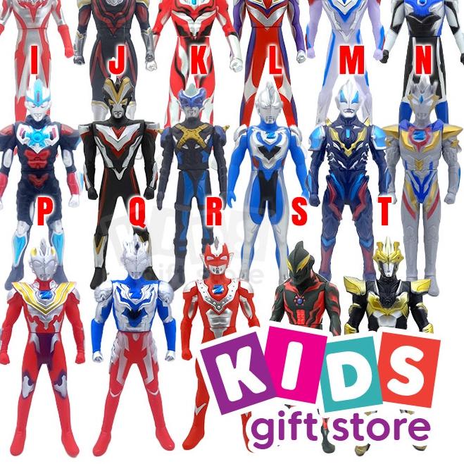 Ultra Series Ultraman Fuma Taiga Titus Tregear Tiga Victory Rosso Blu Figure - Mainan Figur