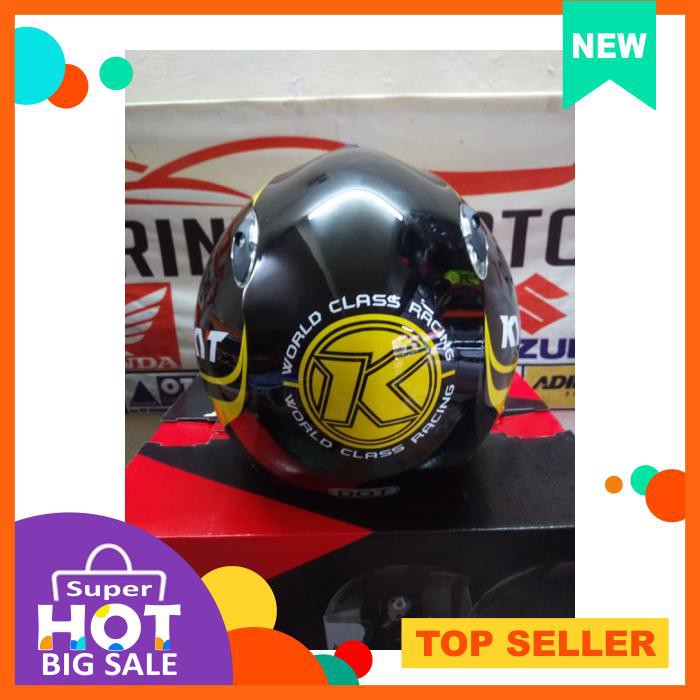 Helm Kyt X Rocket World Class Helmet Black Yellow