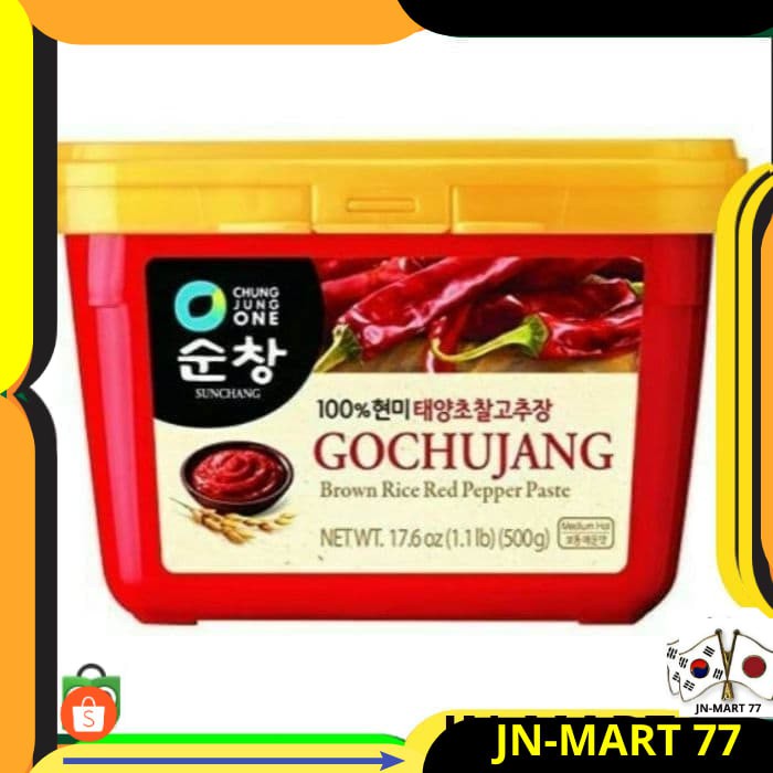 

MAKANAN KOREA/KOREAN FOOD/BUMBU KOREA INSTAN DAESANG SUNCHANG GOCHUJANG PASTA 500 GR IMPORT ORIGINAL
