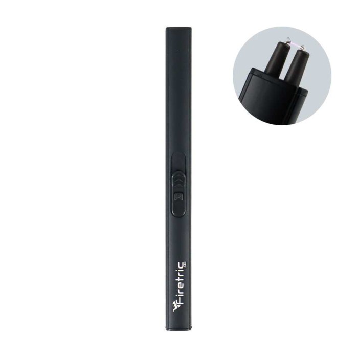 Korek Api Elektrik Plasma Pulse Lighter USB Rechargeable DAROBTL JL861 - Hitam