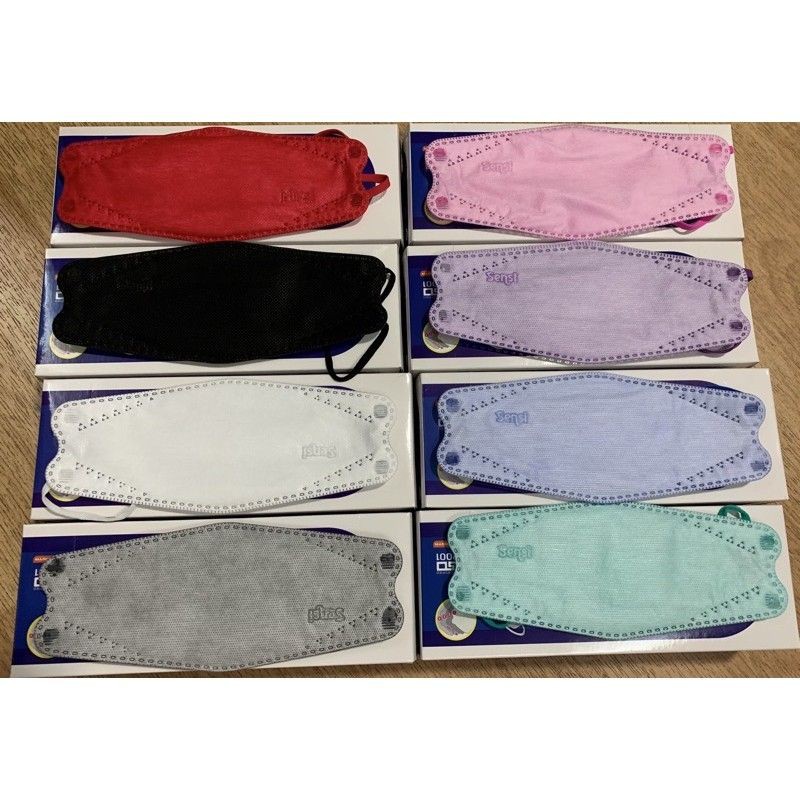 Masker Sensi Convex 4ply FULL WARNA