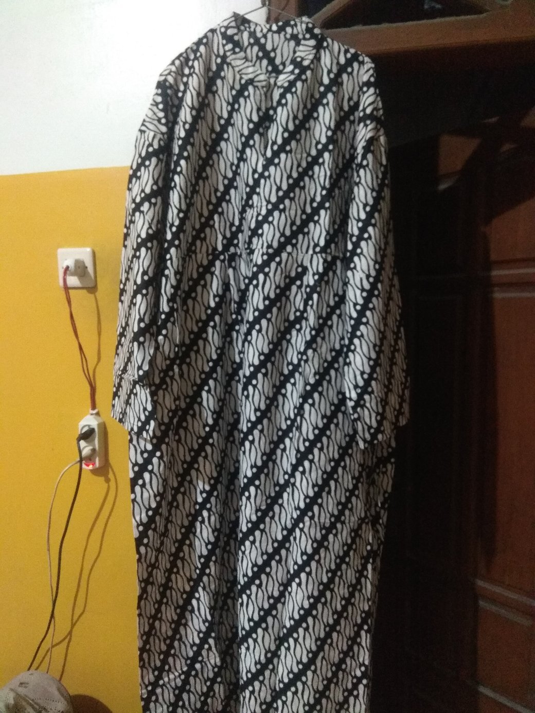 Ms Gamis Batik Sriwedari|manggar|padi Macam Mt Maxi Jumbo Bumil/busui Katun Sogan Allsize Ld104-120
