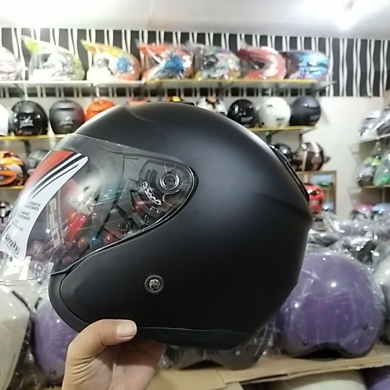 Helm Dyr Kyoto black doff