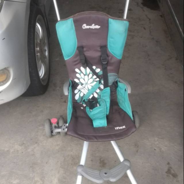stroller iflex isport preloved hijau