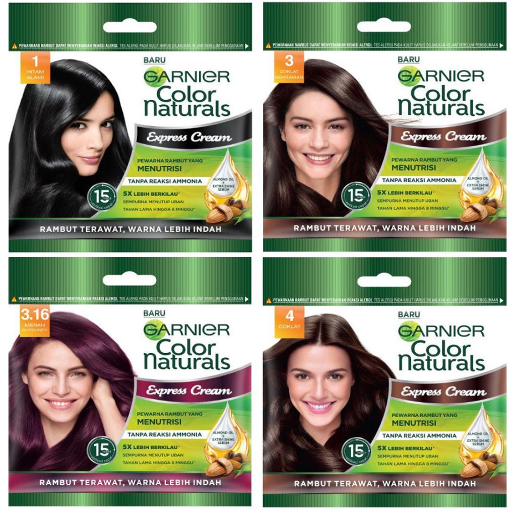 Jual Garnier Color Naturals Express Cream SACHET Indonesia