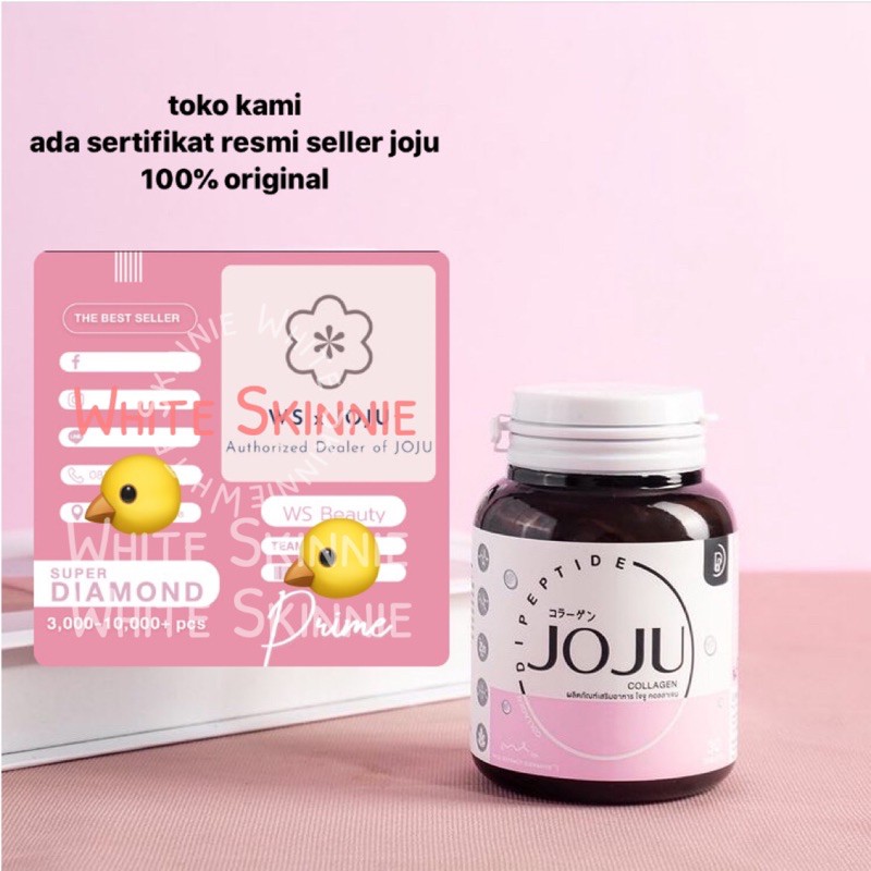 (BERSERTIFIKAT ORIGINAL HALAL) JOJU COLLAGEN NEW 30 TABLET