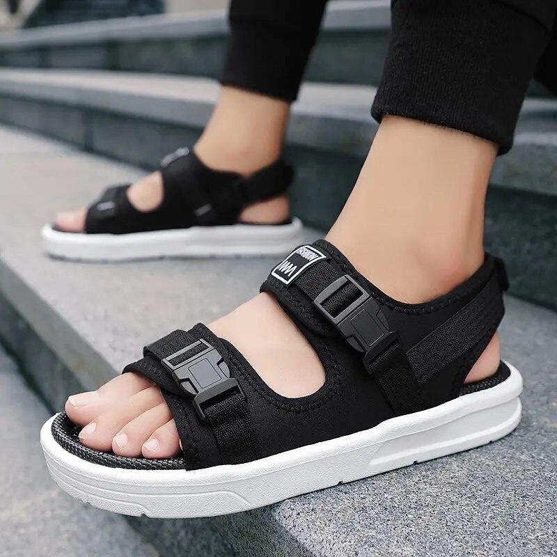 Sandal Sendal Casual Import Pria Wanita - Sandal XINATREA PRY Sandal Korean Style Outdoor Traveling Santai