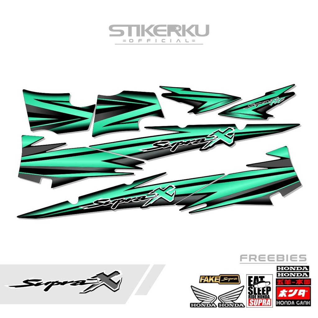 STRIPING SUPRA X LAMA / STIKER SUPRA-X LAMA / STICKER SUPRA X LAMA / SETIKER SUPRA X LAMA / STIPING