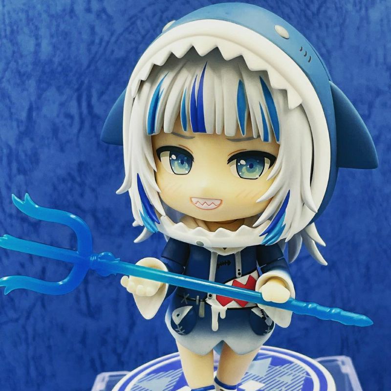 Mini Figure Gawr Gura Hololive Nendoroid 1688 Original