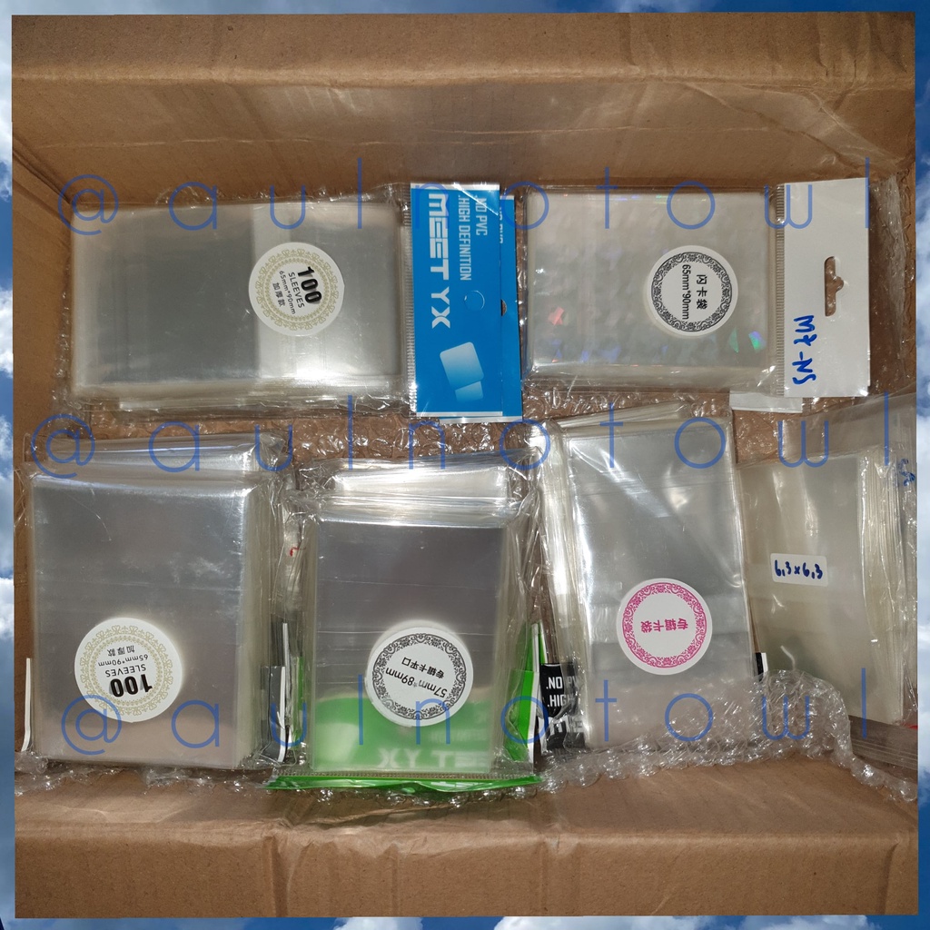 [READY] [SHARING/FULLSET] Innersleeve Meet YX Seal/Nonseal Photocard Clear | inner sleeve 120 micron