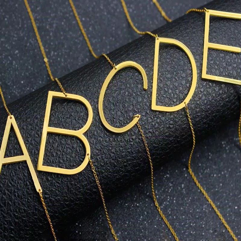 TSC - Kalung Initial Alphabet (Huruf A - P) Selanjutnya Di Produk Lain