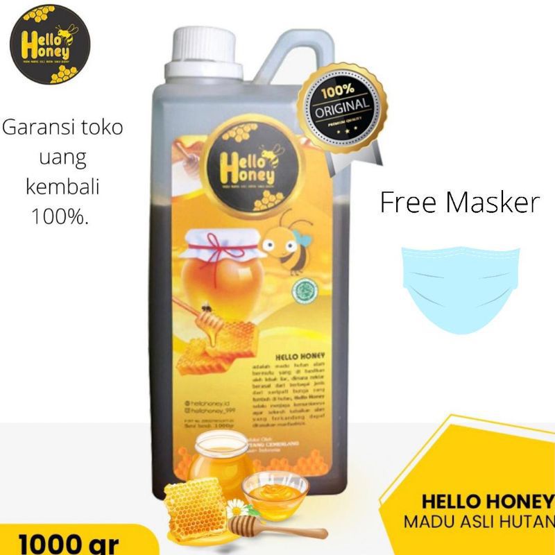

Madu Hutan Alami Asli dan Murni 100% 1KG