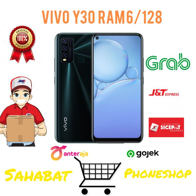 VIVO Y30 RAM 6/128 GARANSI RESMI
