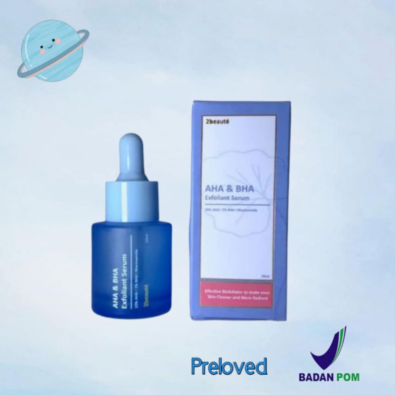 2Beaute AHA, BHA Exfoliant Serum [Preloved]