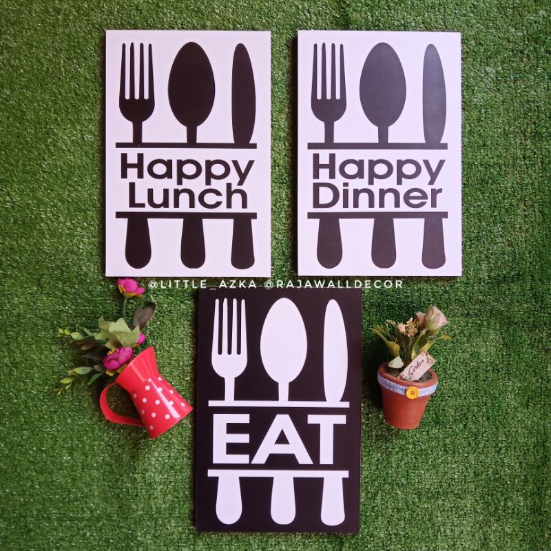 Hiasan dinding dapur /hiasan dinding ruang makan