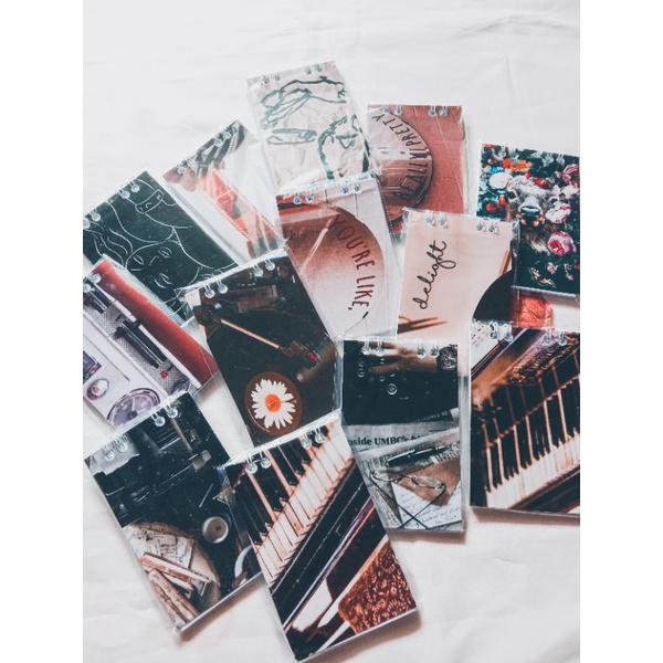 

Notebook mini A7 Desain Vintage