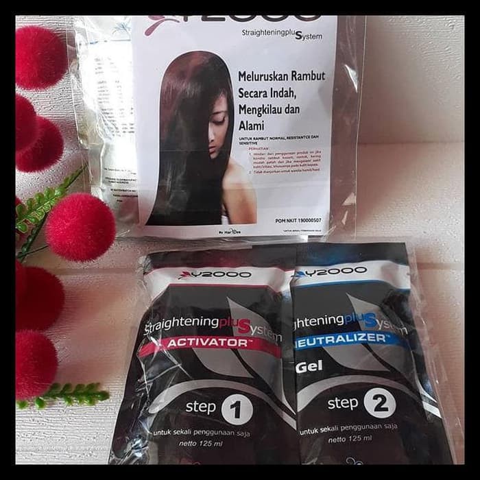 Y2000 OBAT PELURUS RAMBUT HAIR STRAIGHTENING GEL SMOOTHING REBONDING