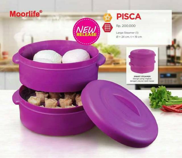 MOORLIFE STEAMER PISCA ATAU MINI PISCA TERMURAH