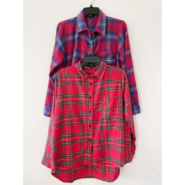 Express flanel plaid shirt