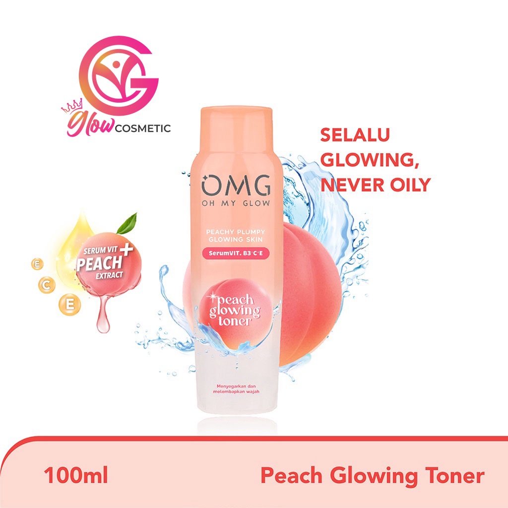 OMG PEACH GLOWING TONER 100ml