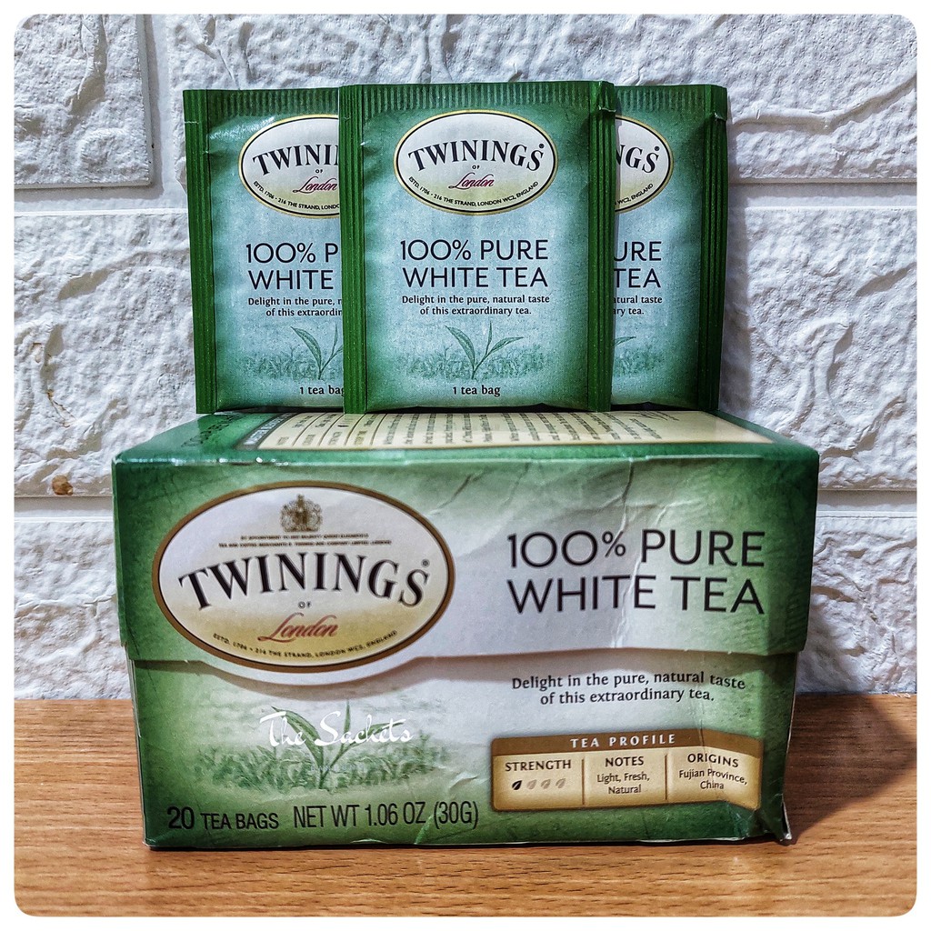 

Twinings 100% Pure White Tea Sachet