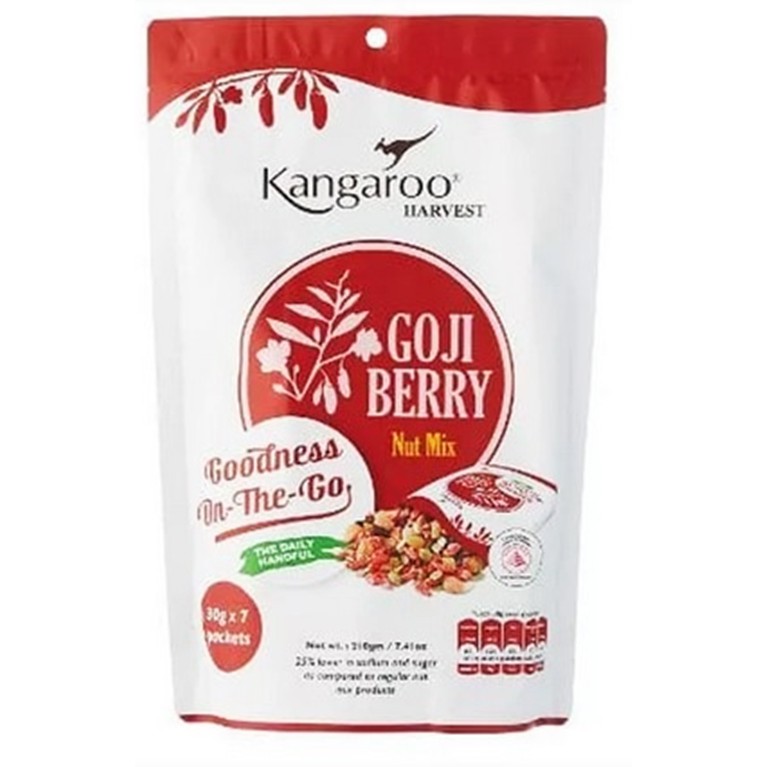 

Kangaroo Goji Berry Nut Mix 210g