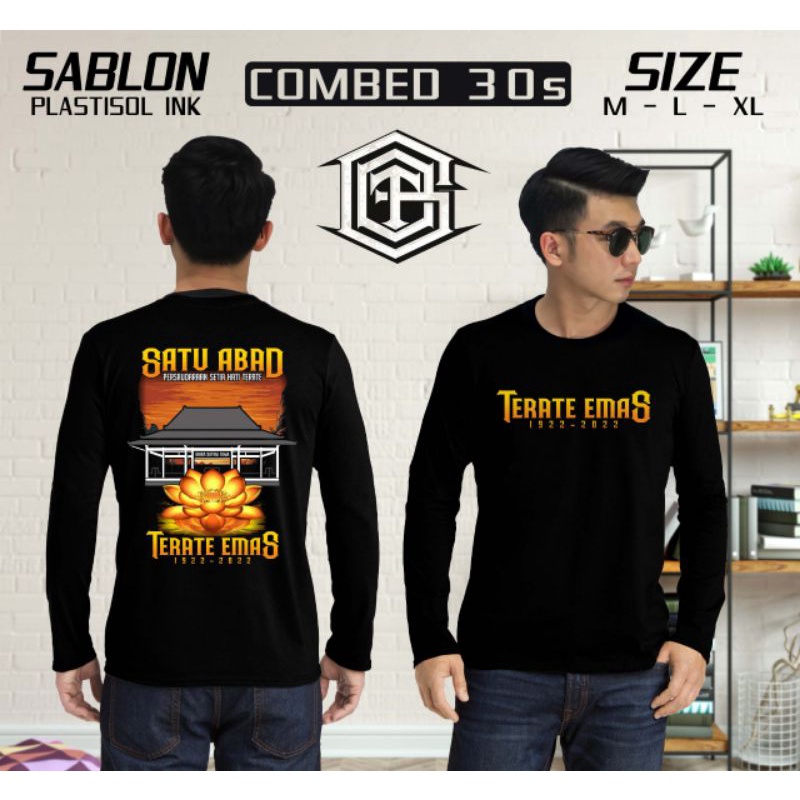 KAOS PSHT SATU ABAD TERATE EMAS KAOS PSHT TERBARU KAOS PSHT TERLARIS KAOS TERATE EMAS KAOS PRIA LENG
