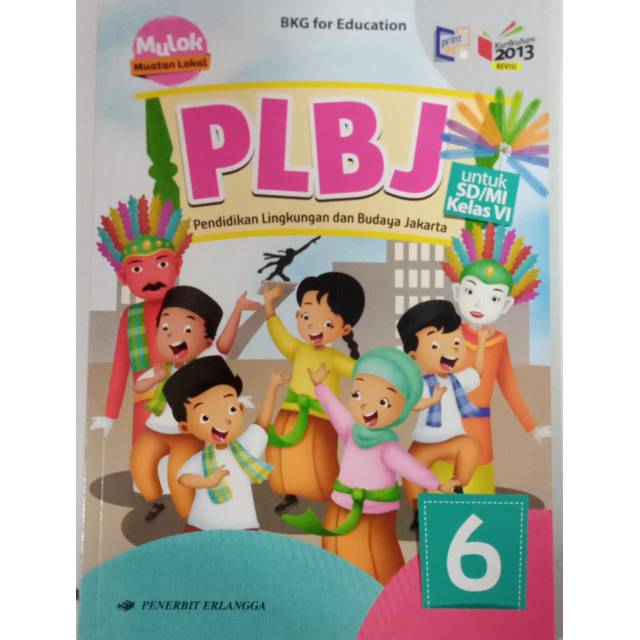 Buku Plbj Kelas 6 Sd Edisi Revisi 2013 Erlangga Shopee Indonesia