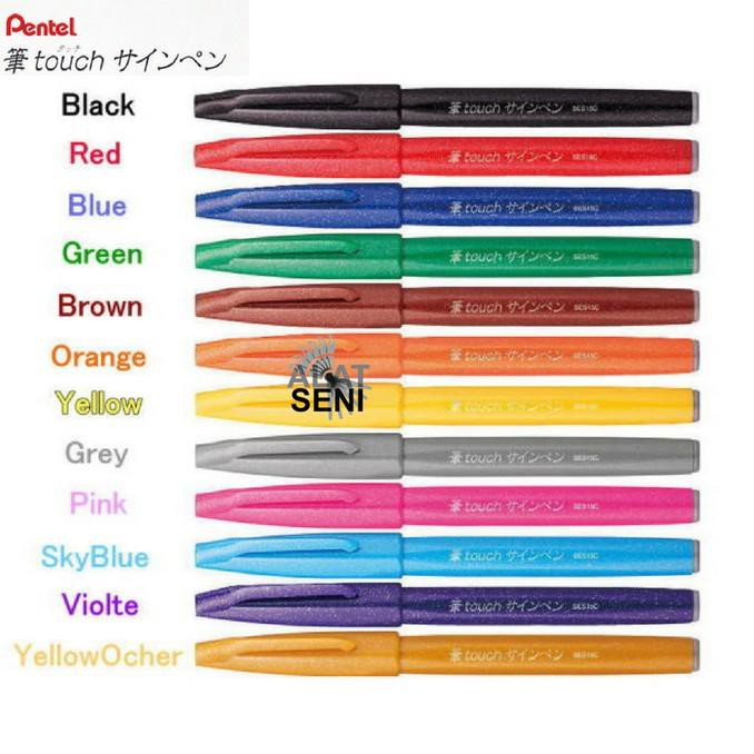 

Lgi Pr0mo,,Pentel Touch Brush Sign Pen / Brush Pen |ready.,.,..!