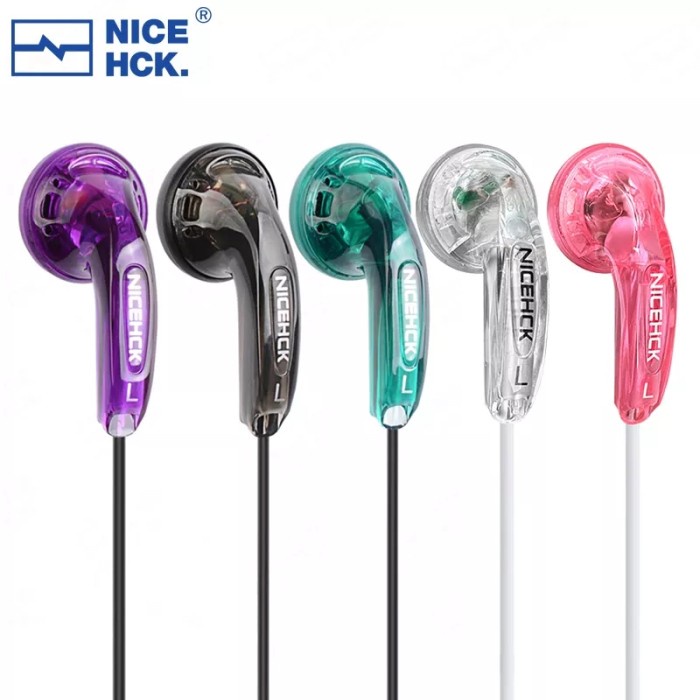 NICEHCK Traceless 2022 3.5mm Type C HIFI Wired Earbud 15.4mm Earphone