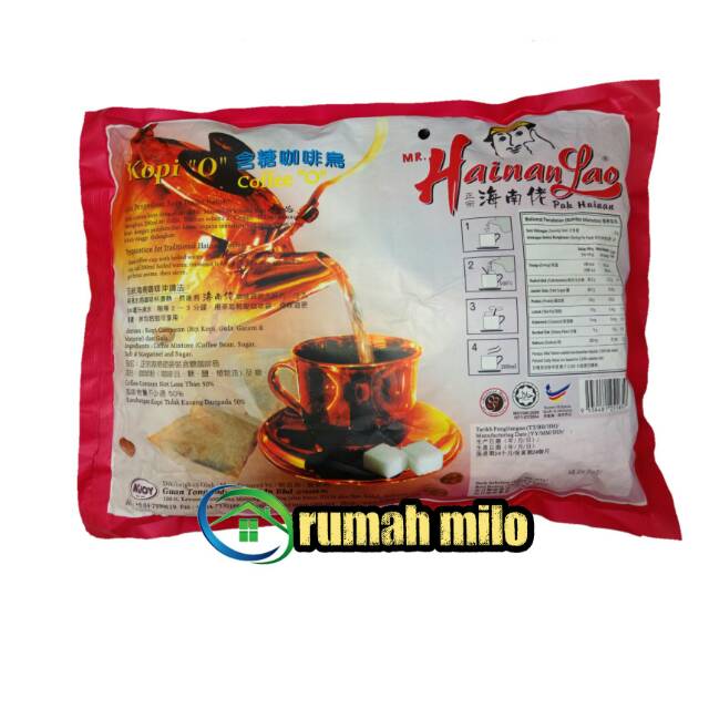 

MR. HAINAN LAO KOPI "O" 2IN1 DENGAN GULA