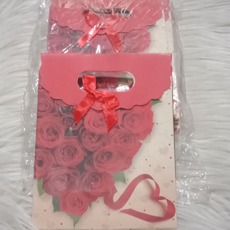 

goodie bag mawar merah