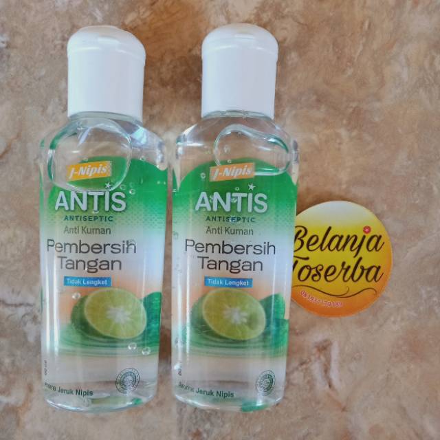 Antis Gel Jeruk Nipis / Hand Sanitizer 60 ml / Handsanitizer Antis Original