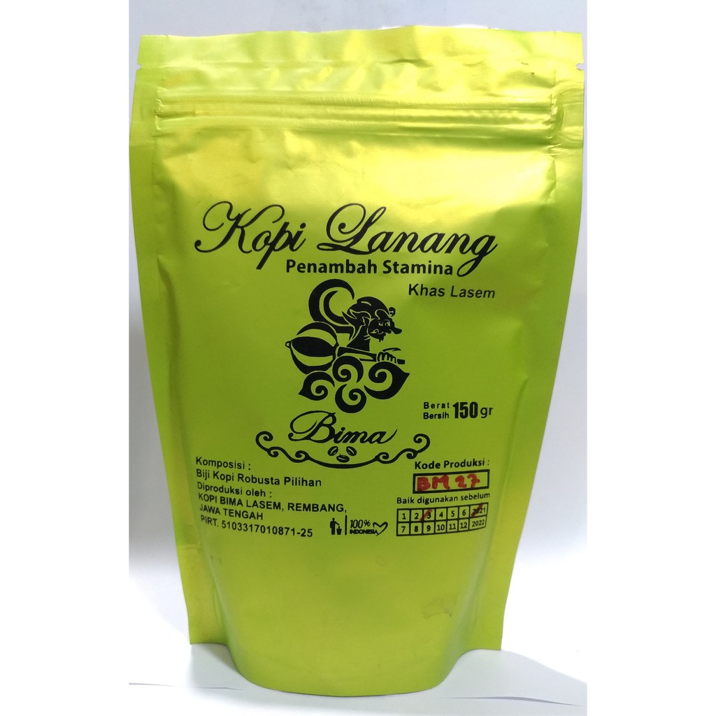 

BIMA KOPI LANANG KHAS LASEM 150G