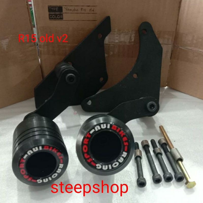 frame slider nui bikes yamaha R15 old v2